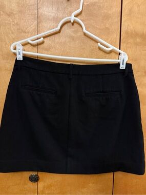 GAP Black Mini A-Line mini Skirt size 12